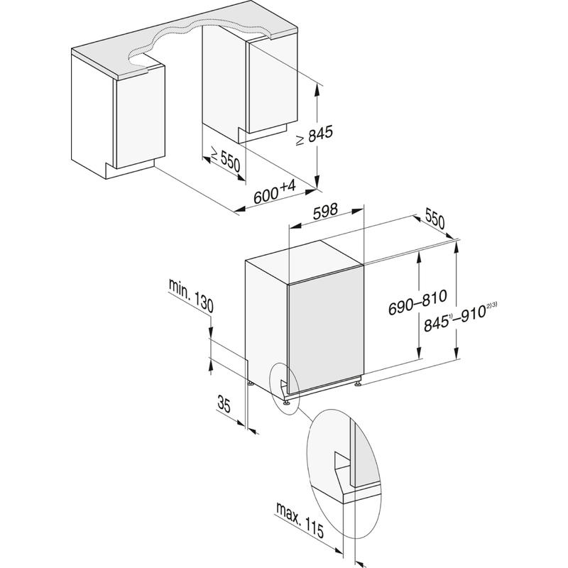 Miele G 7255 SCVi XXL teljesen integrált mosogatógép