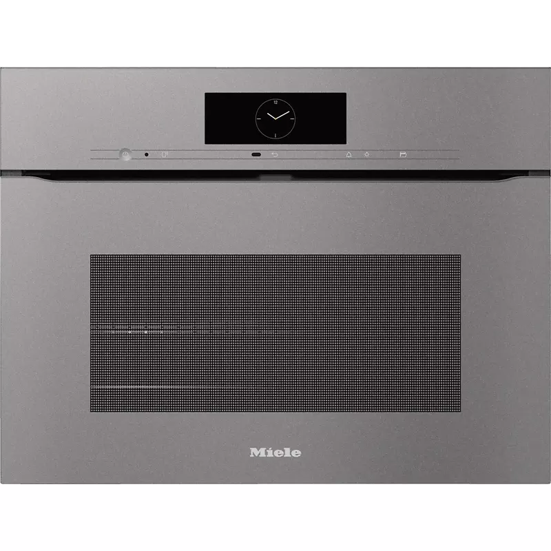 Miele H 7840 BPX Grafitszürke beépíthető fogantyú nélküli kompakt sütő