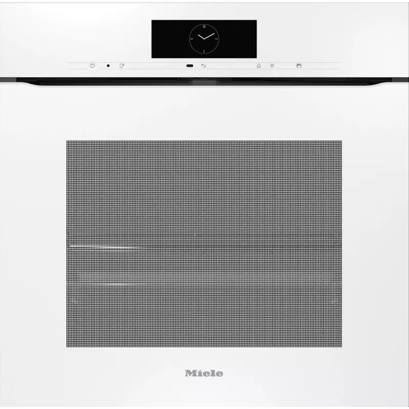 Miele H 7860 BPX Briliánsfehér beépíthető fogantyú nélküli sütő