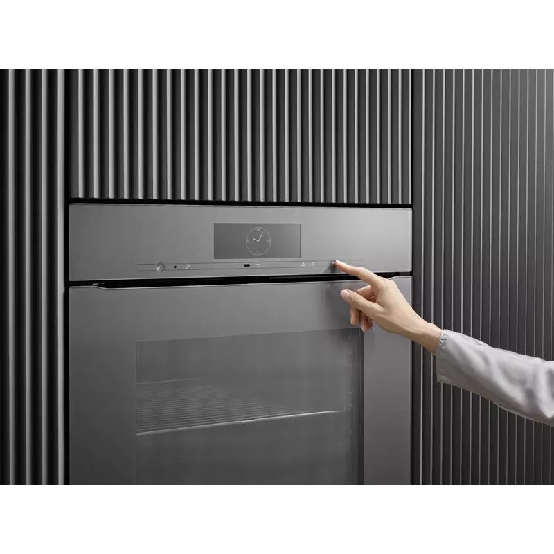 Miele H 7860 BPX Obszidiánfekete beépíthető fogantyú nélküli sütő