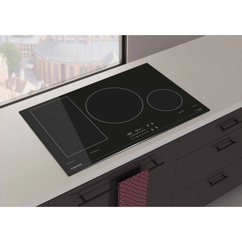 NODOR Beépíthető indukciós főzőlap NorCoock IH-N8106 BK Hob to Hood