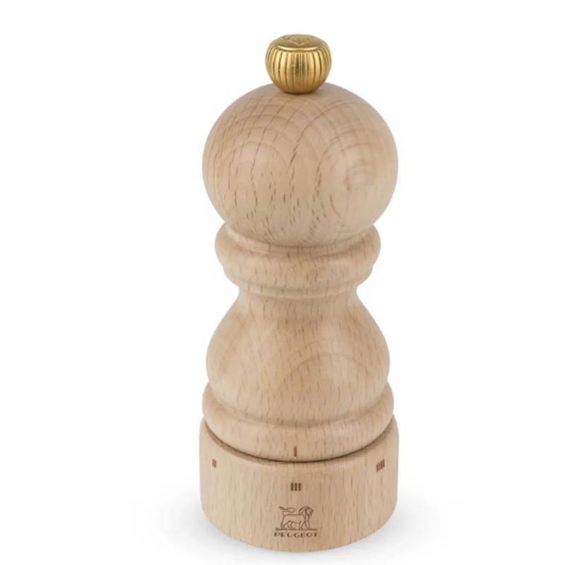 Peugeot Párizs u'Select kézi borsőrlő natúr fából, 12 cm