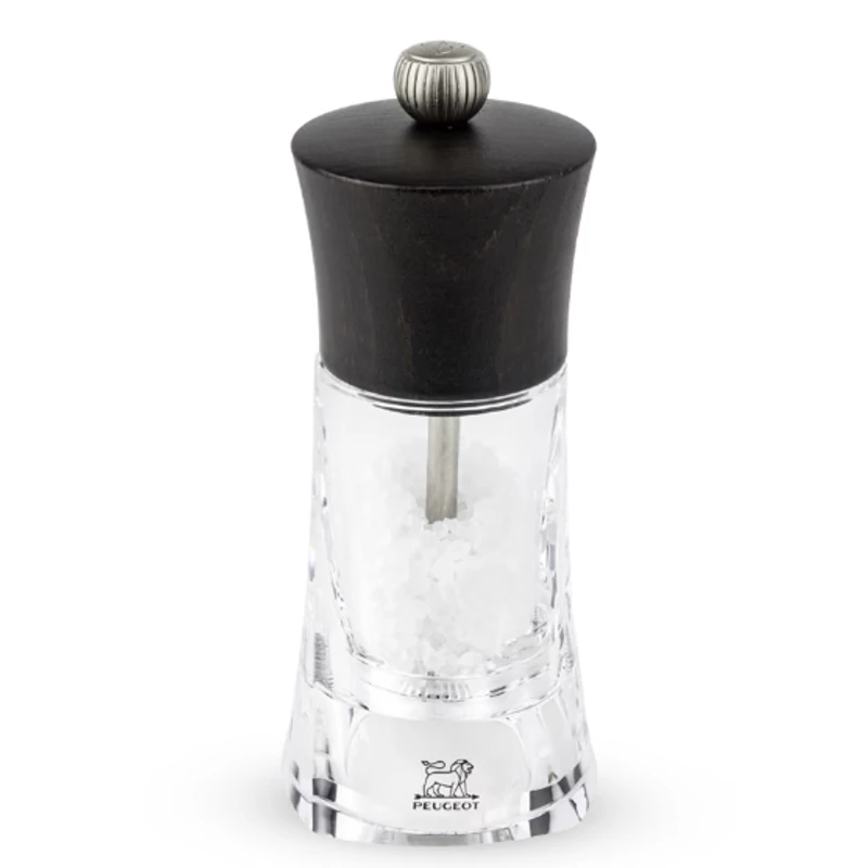 Peugeot Oleron acryl 14 cm sóőrlő csokoládé vagy fa színben