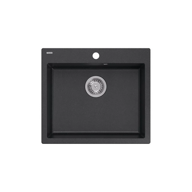 Quadron MORGAN 110 black dotted gránit mosogatótálca 1356