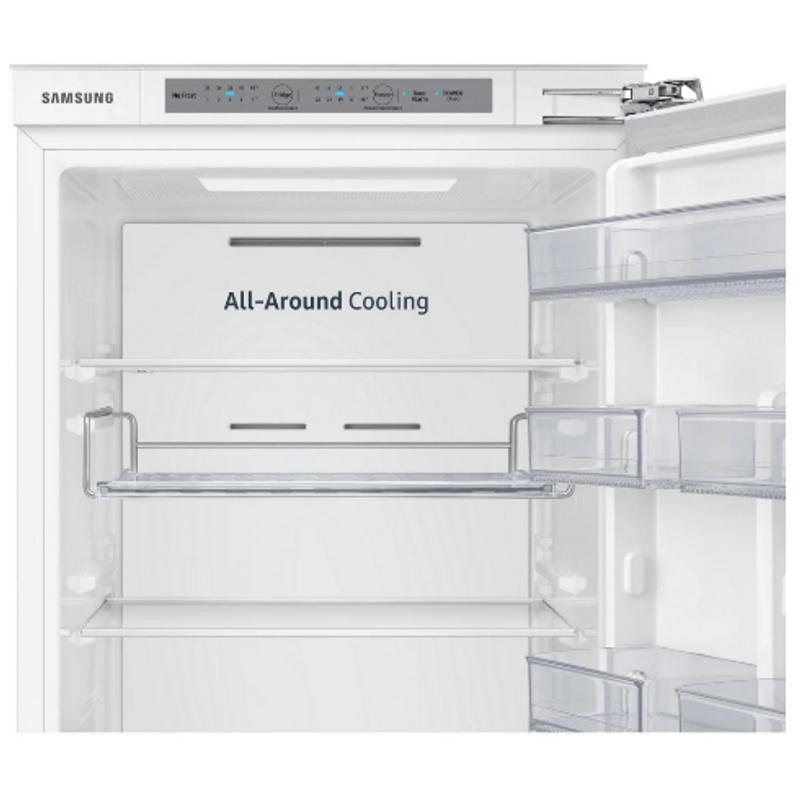 Samsung BRB26612EWW/EF beépíthető alulfagyasztós hűtőszekrény 178cm E energiaosztály