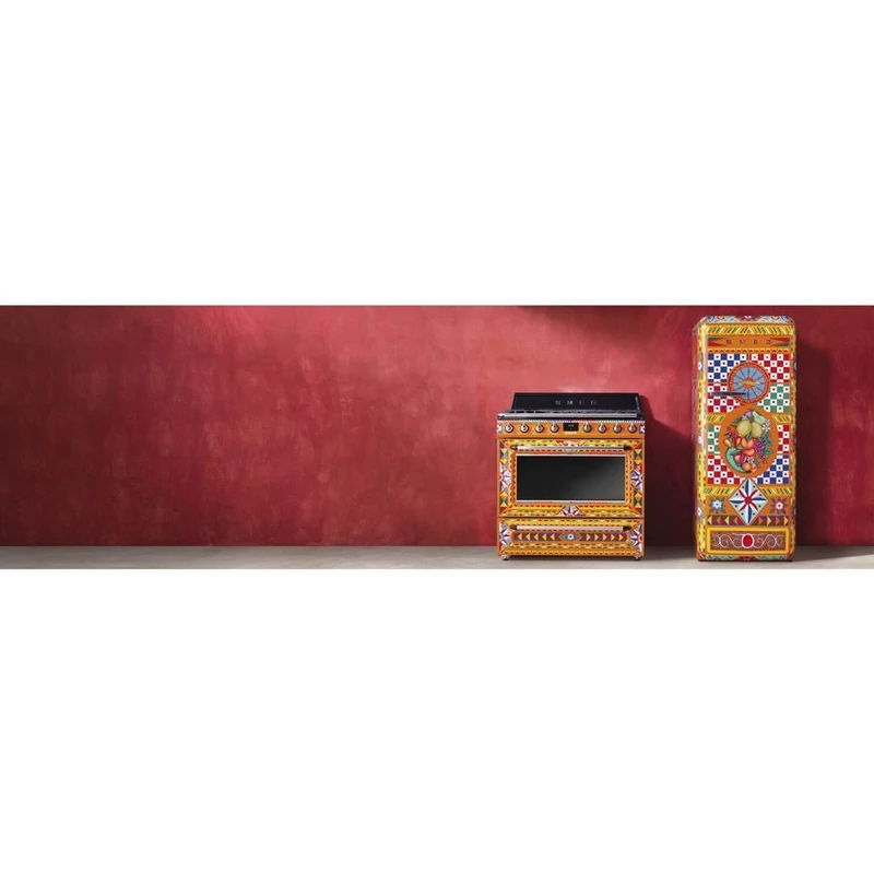 Smeg FAB28RDGC6 egyajtós hűtő Dolce&Gabbana