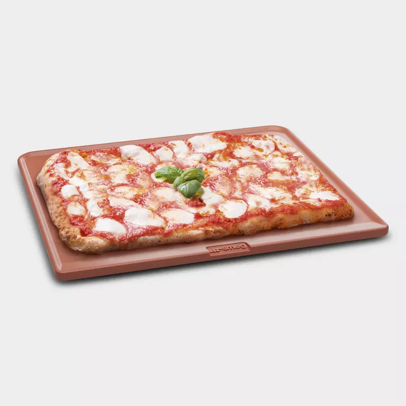 Smeg STONE szögletes Pizzakő 42x38cm