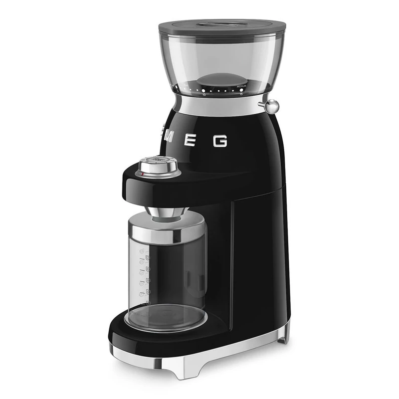 Smeg CGF03BLEU félprofesszionális kávédaráló retro 150W fekete
