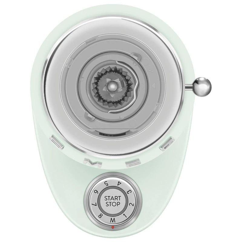 Smeg CGF03PGEU félprofesszionális kávédaráló retro 150W világoszöld