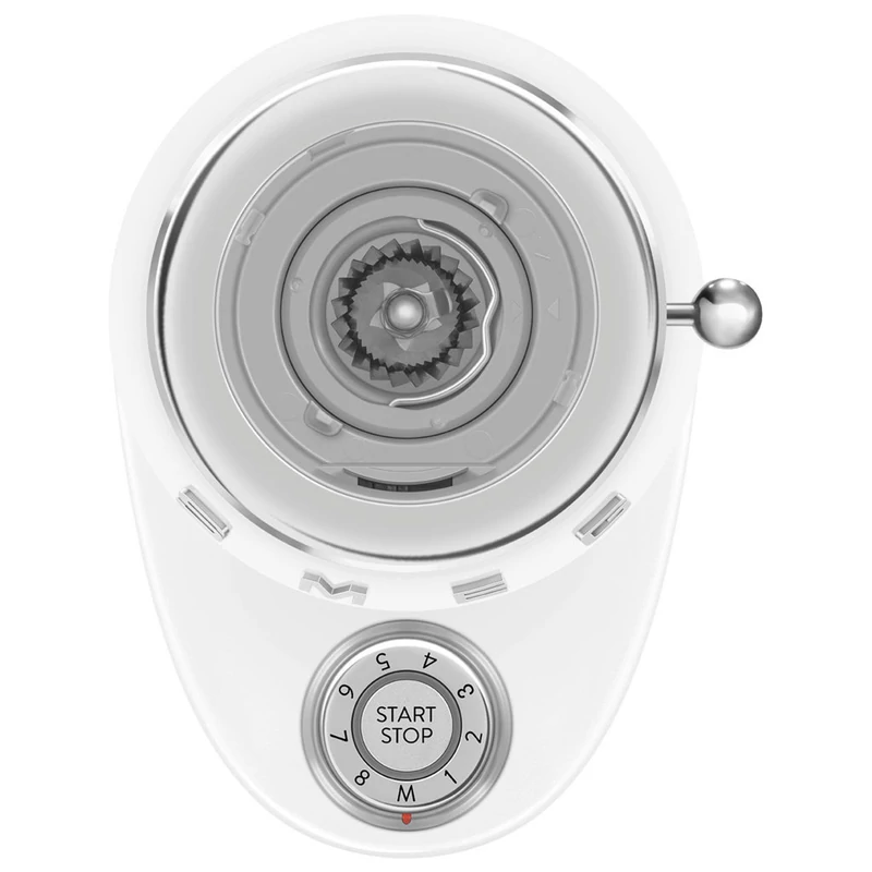 Smeg CGF03WHEU félprofesszionális kávédaráló retro 150W fehér