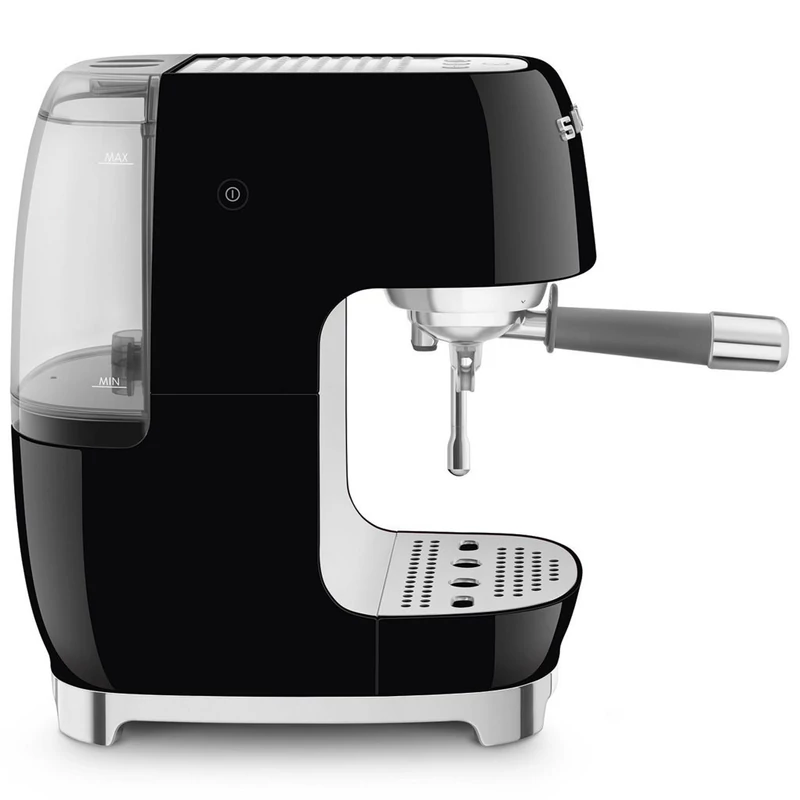 Smeg ECF03BLEU espresso kávéfőző cold brew funkcióval retro fekete
