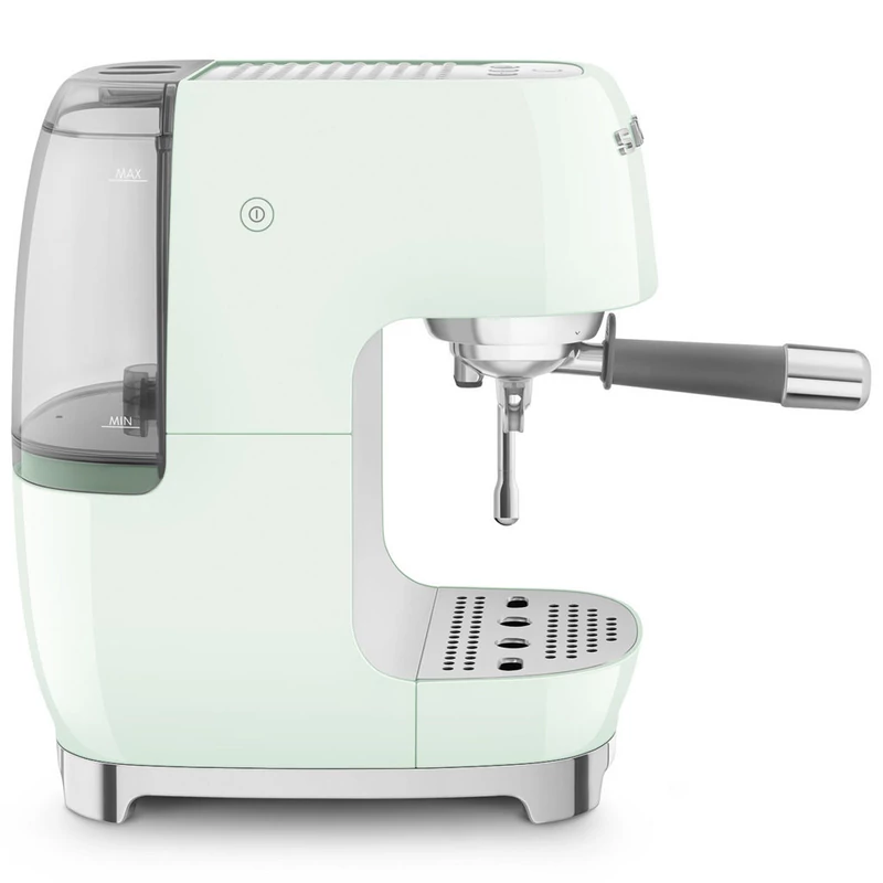 Smeg ECF03PGEU espresso kávéfőző cold brew funkcióval retro világoszöld