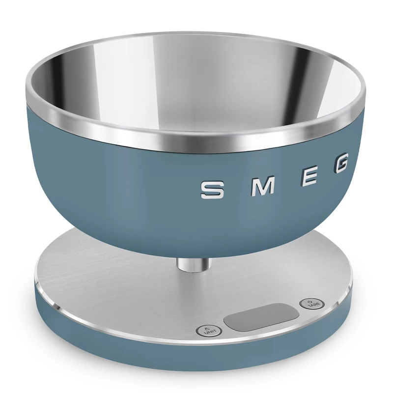 Smeg KSC01SBMWW Collezione asztali mérleg matt viharkék