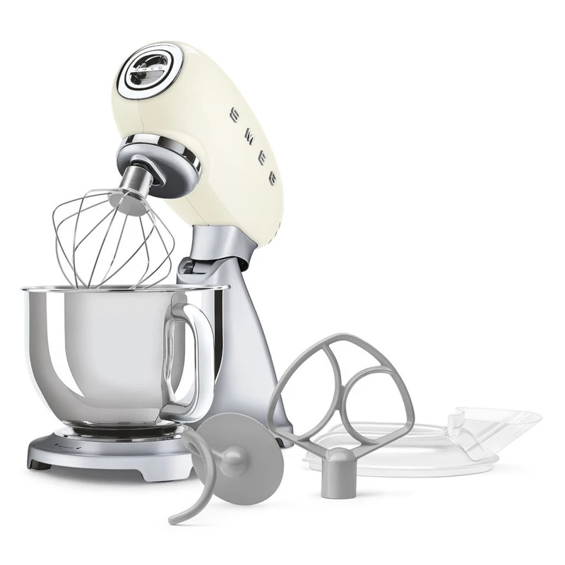 Smeg SMF04CREU retro konyhai robotgép a test bézs