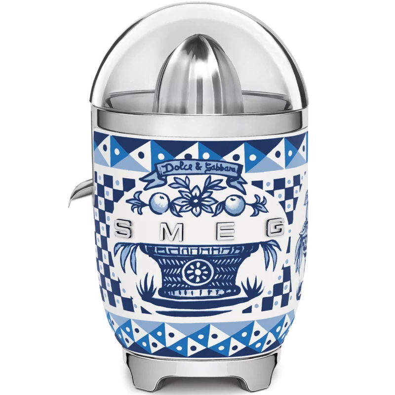 Smeg CJF01DGBEU citrusprés Dolce&Gabbana Blu Mediterraneo