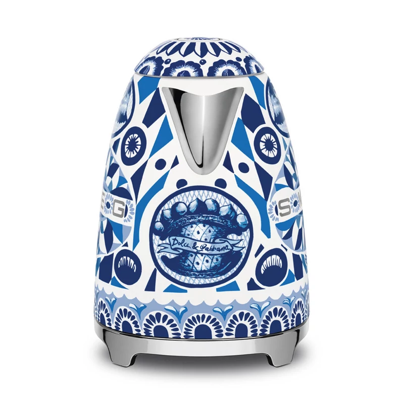 Smeg KLF03DGBEU vízforraló Dolce&Gabbana Blu Mediterraneo 