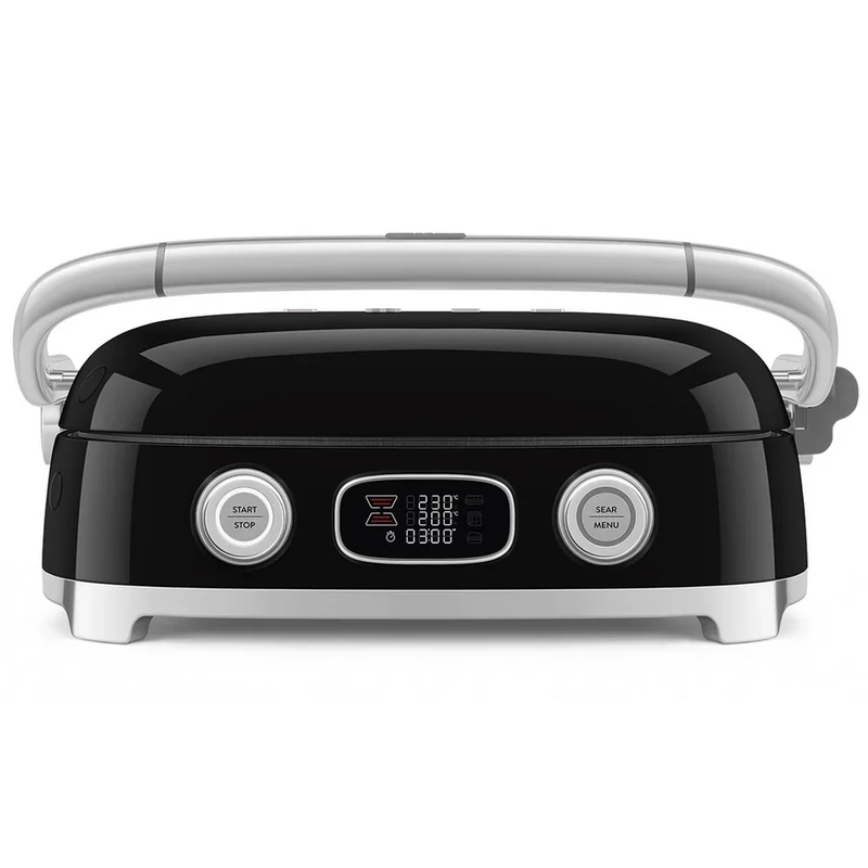 Smeg MGF01BLEU multifunkciós grillsütő retro fekete