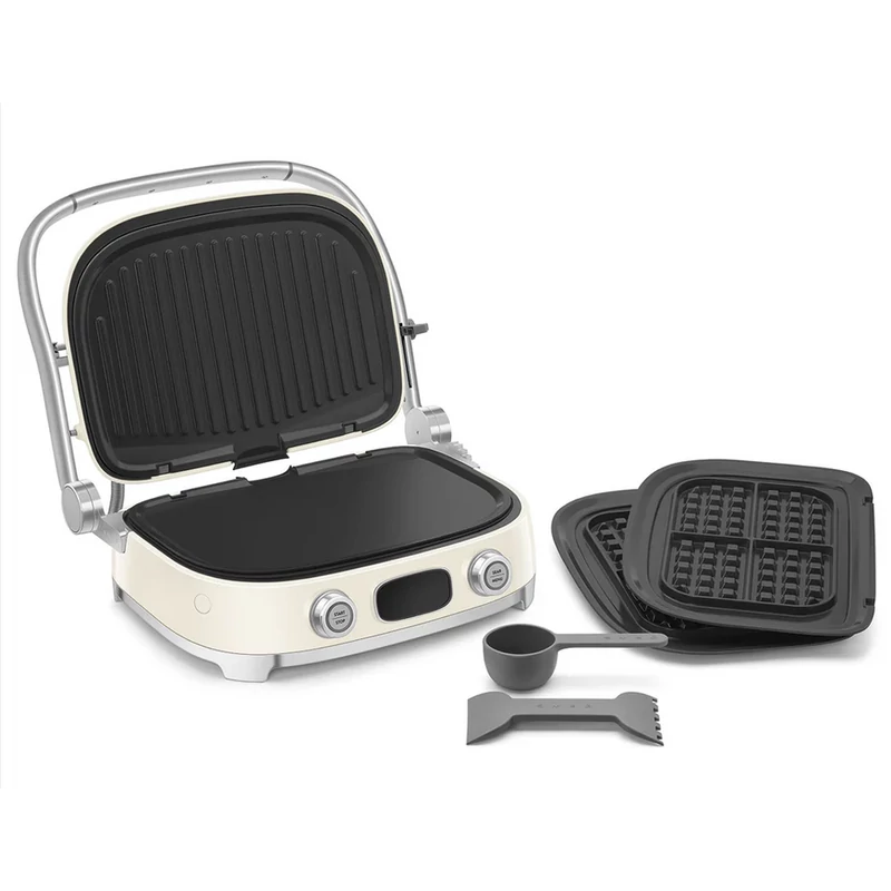 Smeg MGF01CREU multifunkciós grillsütő retro bézs