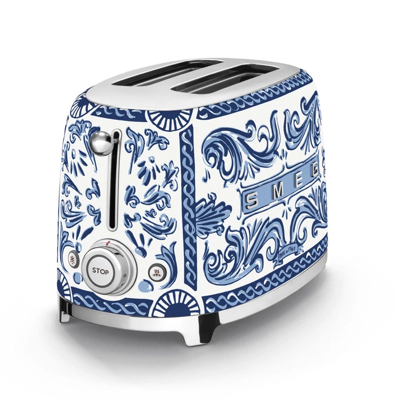 Smeg TSF01DGBEU kenyérpirító Dolce&Gabbana Blu Mediterraneo