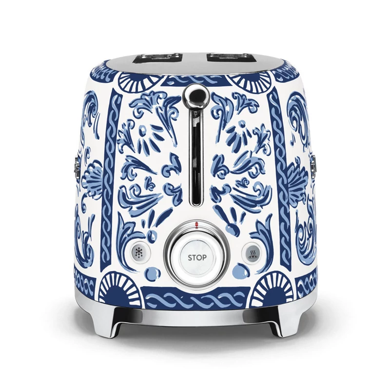 Smeg TSF01DGBEU kenyérpirító Dolce&Gabbana Blu Mediterraneo