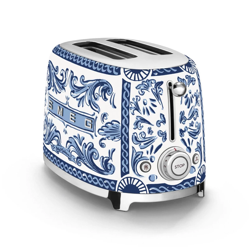 Smeg TSF01DGBEU kenyérpirító Dolce&Gabbana Blu Mediterraneo