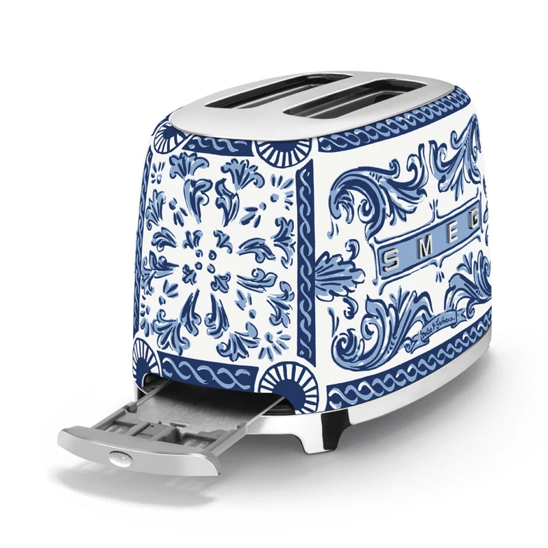 Smeg TSF01DGBEU kenyérpirító Dolce&Gabbana Blu Mediterraneo