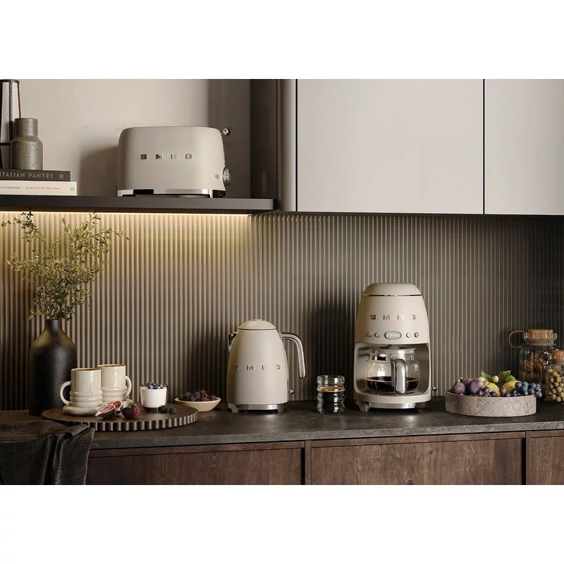 Smeg DCF02MLMEU retro filteres kávéfőző matt Moonlight