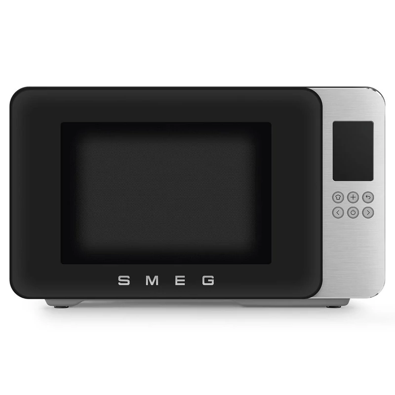 Smeg MOC01BLMEU szabadonálló mikrohullámú sütő Collezione 29L matt fekete