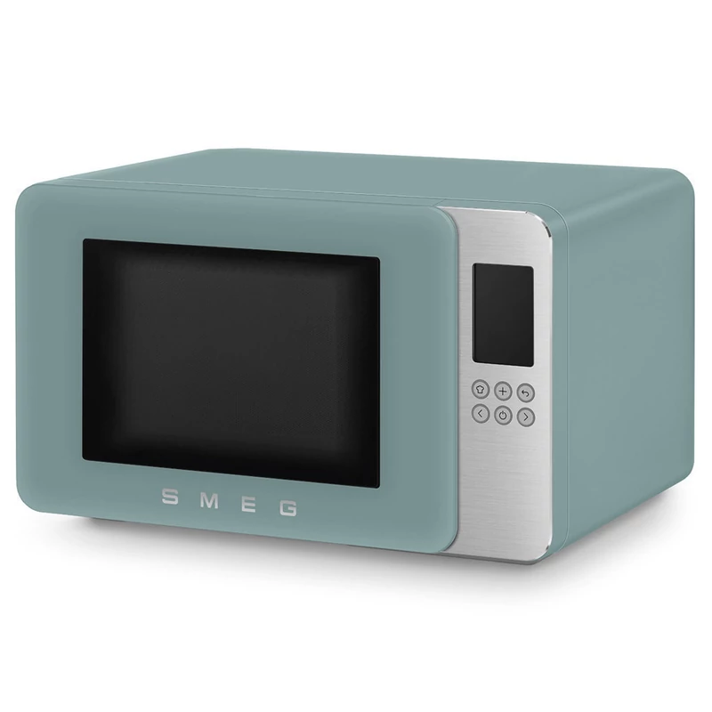 Smeg MOC01EGMEU szabadonálló mikrohullámú sütő Collezione 29L matt smaragdzöld