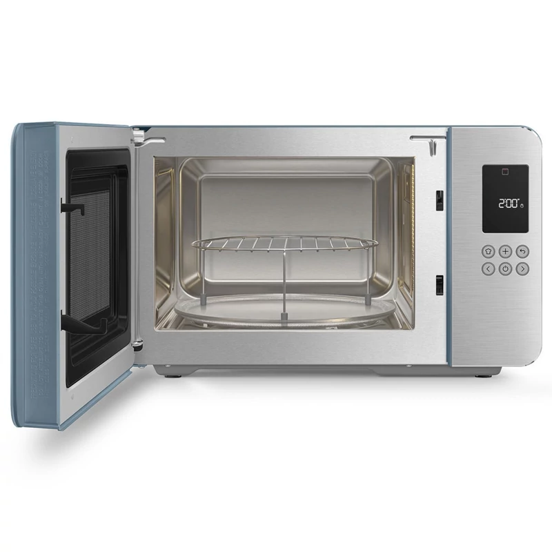 Smeg MOC01SBMEU szabadonálló mikrohullámú sütő Collezione 29L matt viharkék