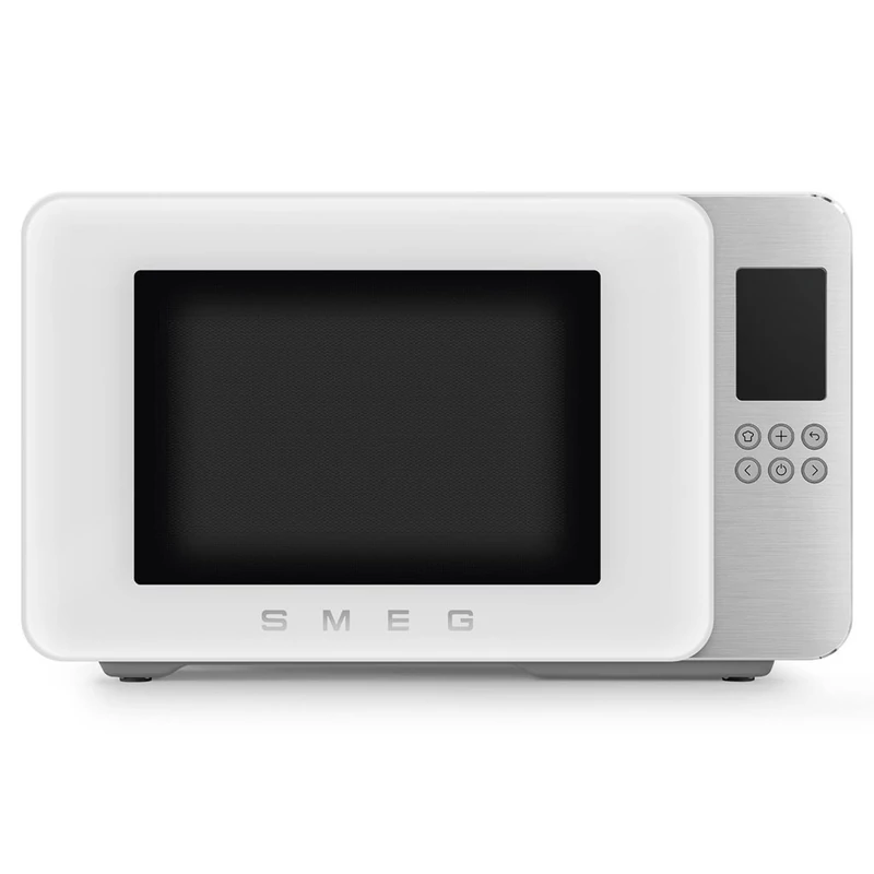 Smeg MOC01WHMEU szabadonálló mikrohullámú sütő Collezione 29L matt fehér