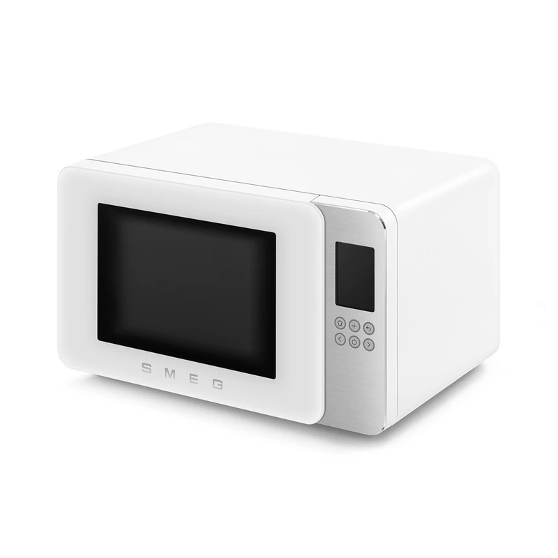 Smeg MOC01WHMEU szabadonálló mikrohullámú sütő Collezione 29L matt fehér