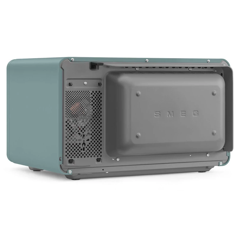 Smeg MOC02EGMEU szabadonálló kombi mikrohullámú sütő Collezione 27L matt smaragdzöld