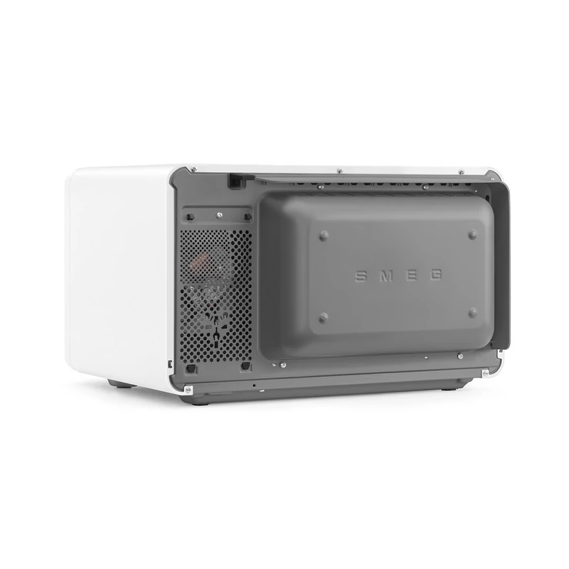 Smeg MOC02WHMEU szabadonálló kombi mikrohullámú sütő Collezione 27L matt fehér