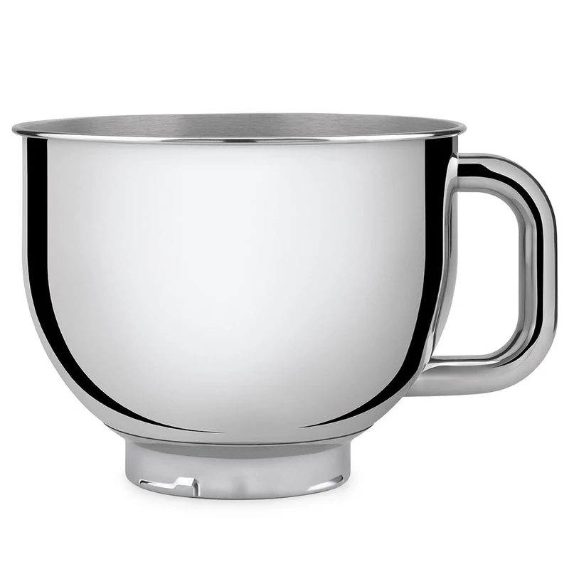 Smeg SMB404 keverő tál acél 4,8L tartozék SMF04, SMF05, SMF15 konyhai robotgépekhez