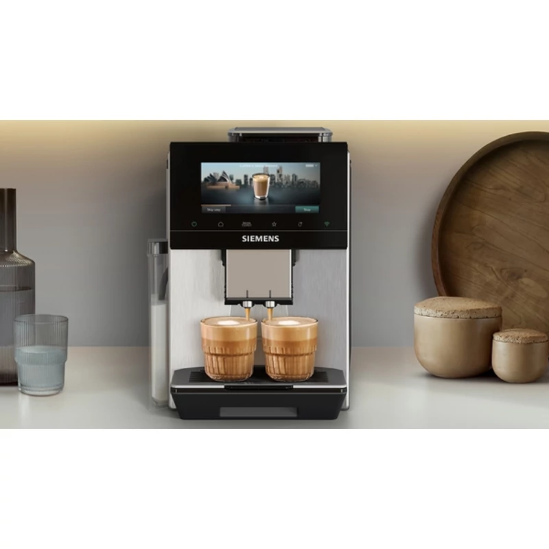 Siemens TQ923E83 automata kávéfőző nemesacél iAroma EQ900