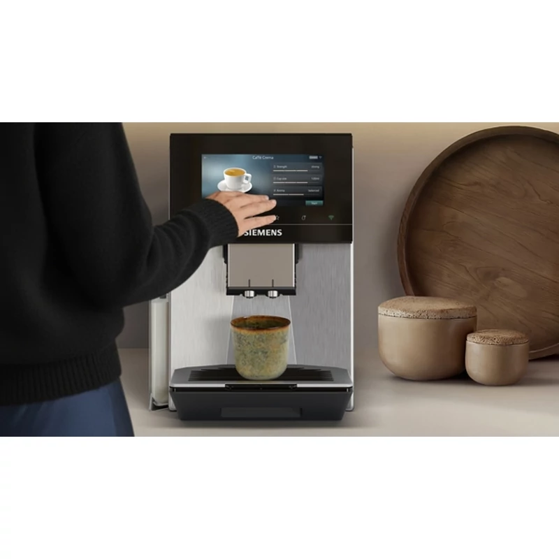 Siemens TQ923E83 automata kávéfőző nemesacél iAroma EQ900