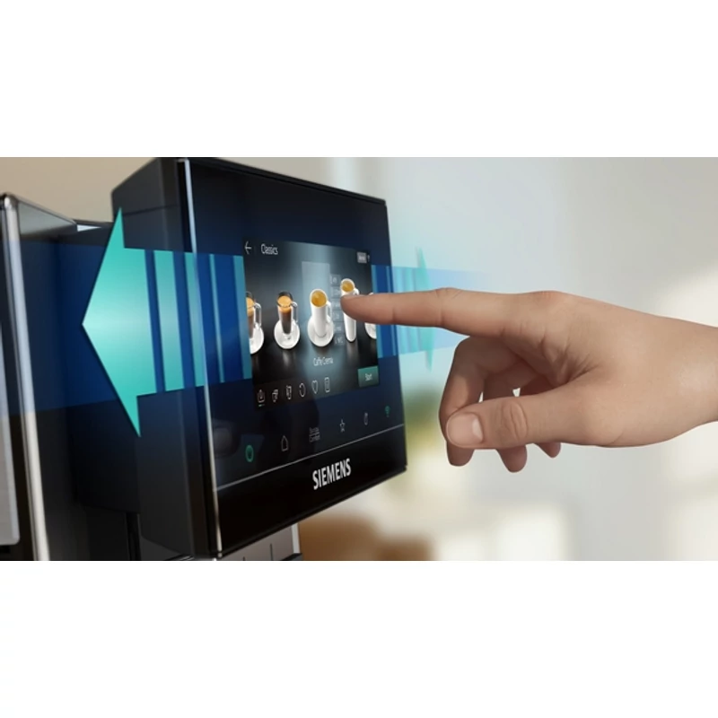 Siemens TQ923E83 automata kávéfőző nemesacél iAroma EQ900