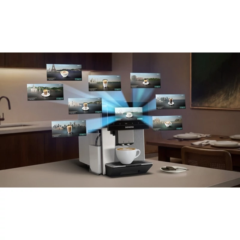 Siemens TQ923E83 automata kávéfőző nemesacél iAroma EQ900