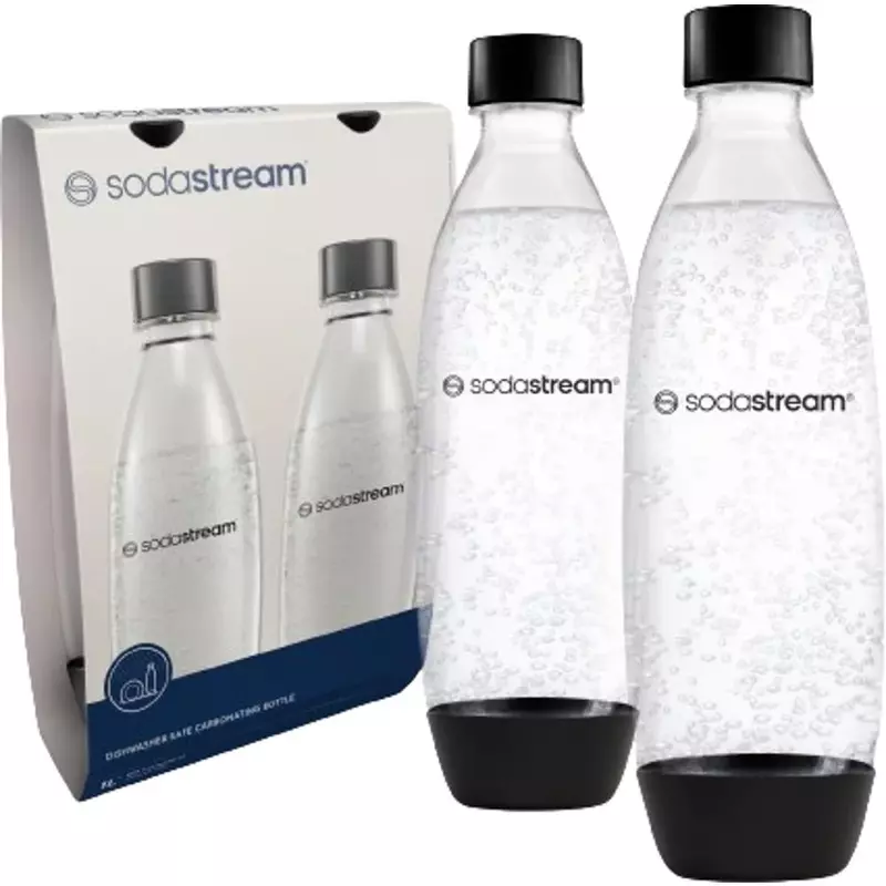 SodaStream FUSE DUO fekete 2x1L-es palack (42007067)