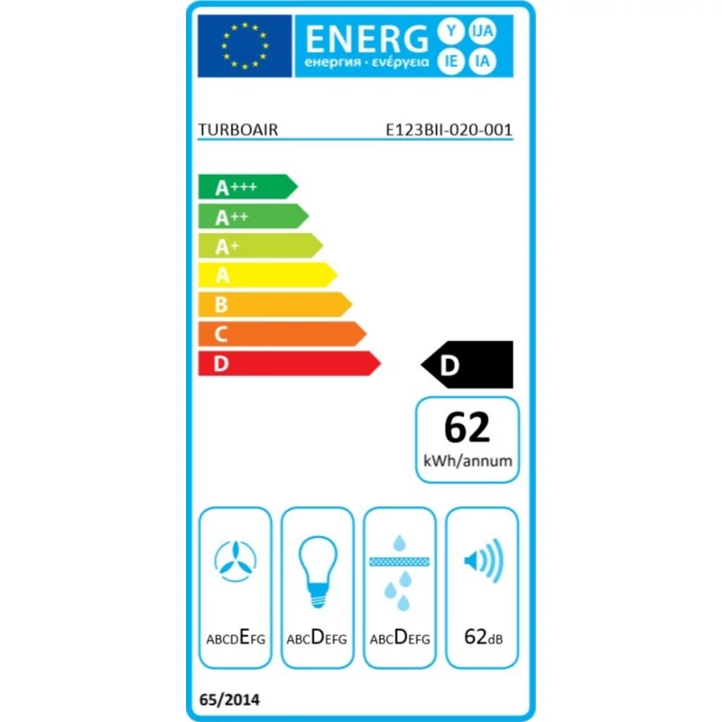 TurboAir TT14 LX/GRX/F/90 beépíthető teleszkópos páraelszívó 90cm PRF0045675B