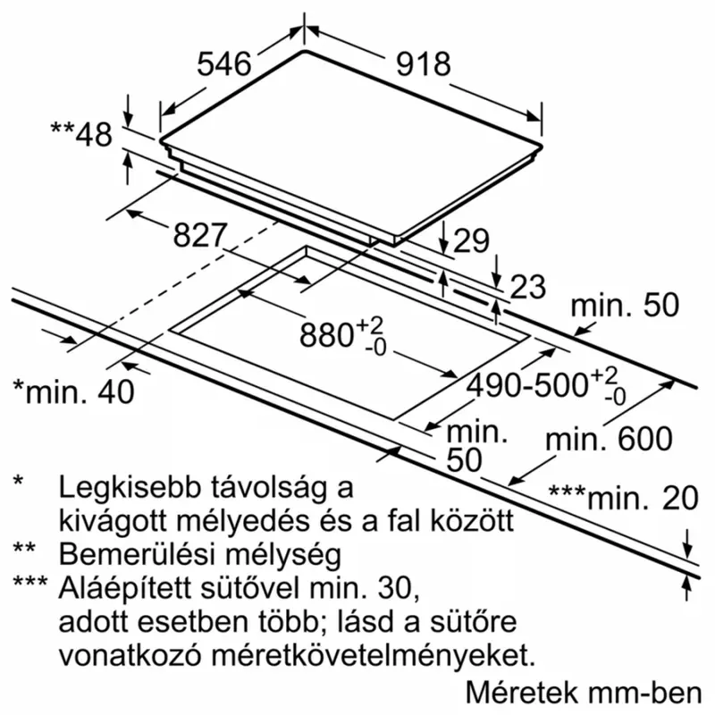 Neff T59TT60N0 flexindukciós főzőlap Twist Pad