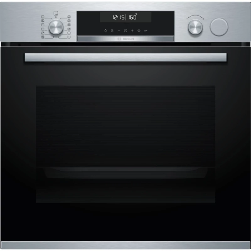 Bosch HRA5380S1 gőzfunkciós beépíthető sütő nemesacél EcoClean hátfal Serie6