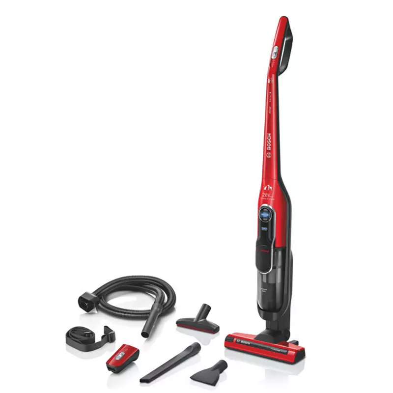 Bosch BCH86PET1 Athlet ProAnimal vezeték nélküli porszívó 28V Li-Ion akkku piros