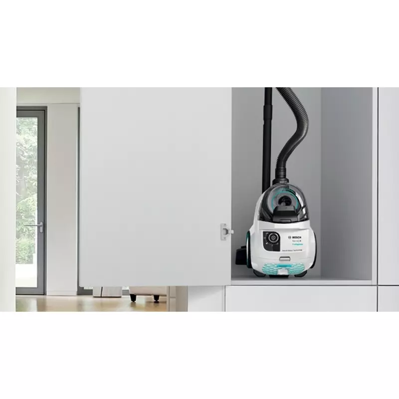 Bosch BGC21HYG1 ProHygienic porzsák nélküli porszívó fehér Serie4