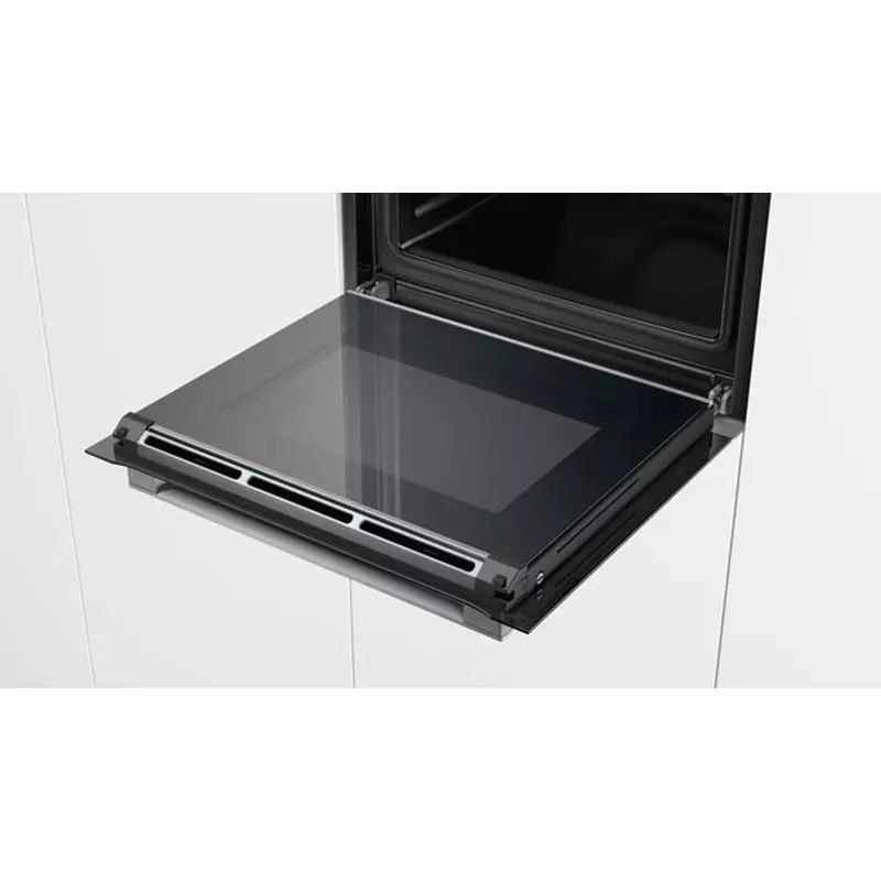 Bosch HBG655NS1 beépíthető sütő EcoClean öntisztítás nemesacél Serie8