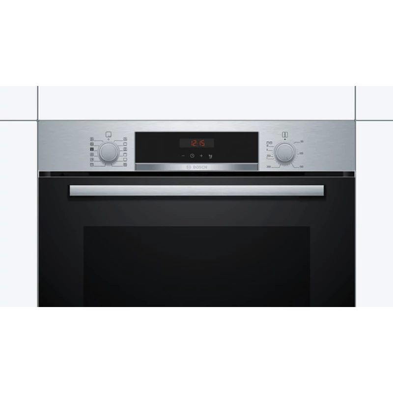Bosch HRA574BS0 sütő hozáadott gőz funkcióval nemesacél pirolítikus Serie4