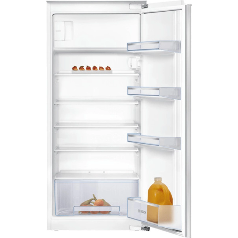 Bosch KIL24NFF0 beépíthető egyajtós hűtőszekrény fagyasztórésszel 122cm Serie2