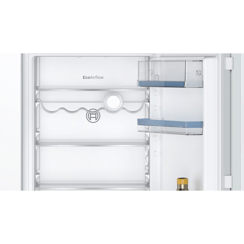 Bosch KIN86SFE0 beépíthető alulfagyasztós hűtő NoFrost VitaFresh 178cm Serie4