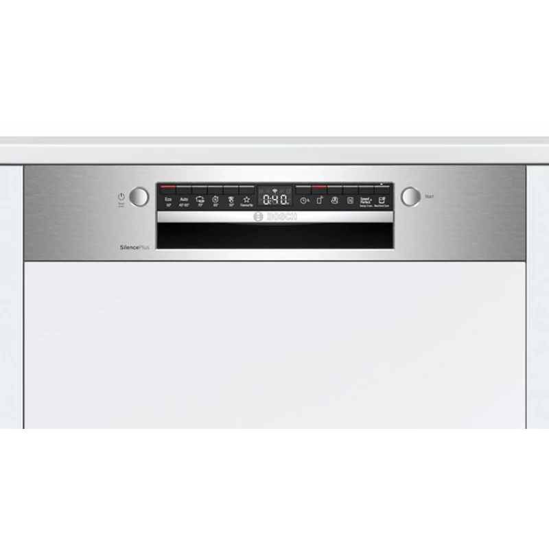 Bosch SMI4ECS14E beépíthető mosogatógép nemesacél